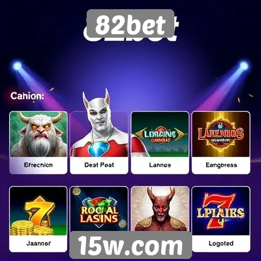 Comparativo entre jogos oferecidos no 82bet